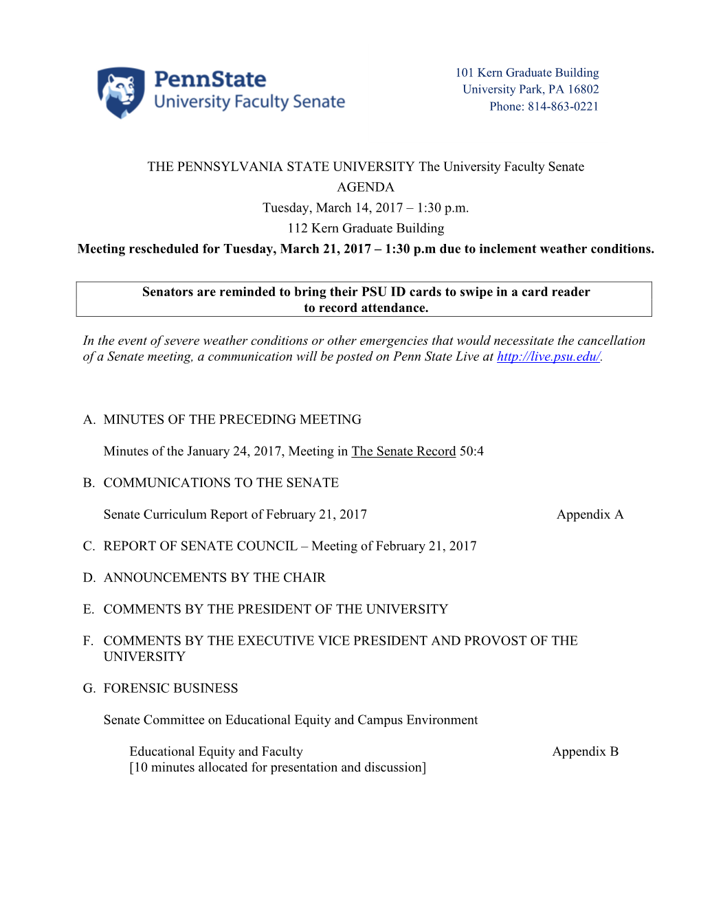 View Full Agenda (PDF)