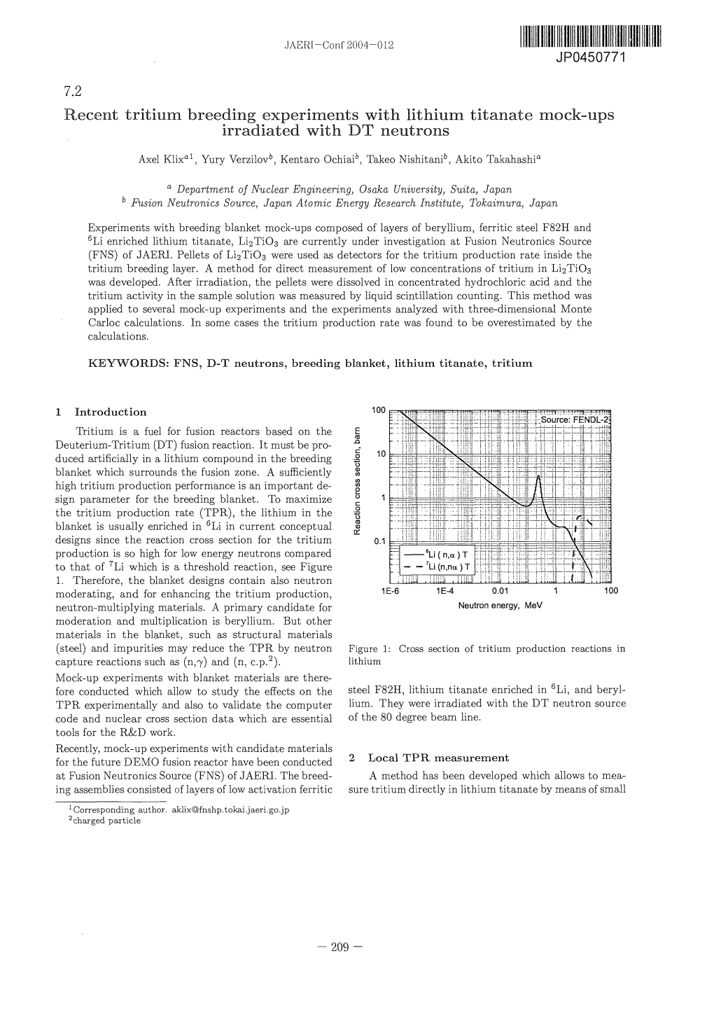 Recent Tritium Breeding Experiments with Lithium Titanate Mock-Ups Irradiated with DT Neutrons