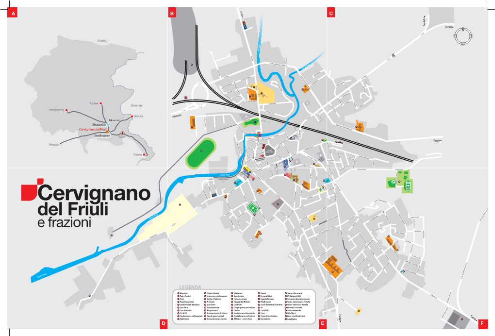 Cartina Cervignano Del Friuli