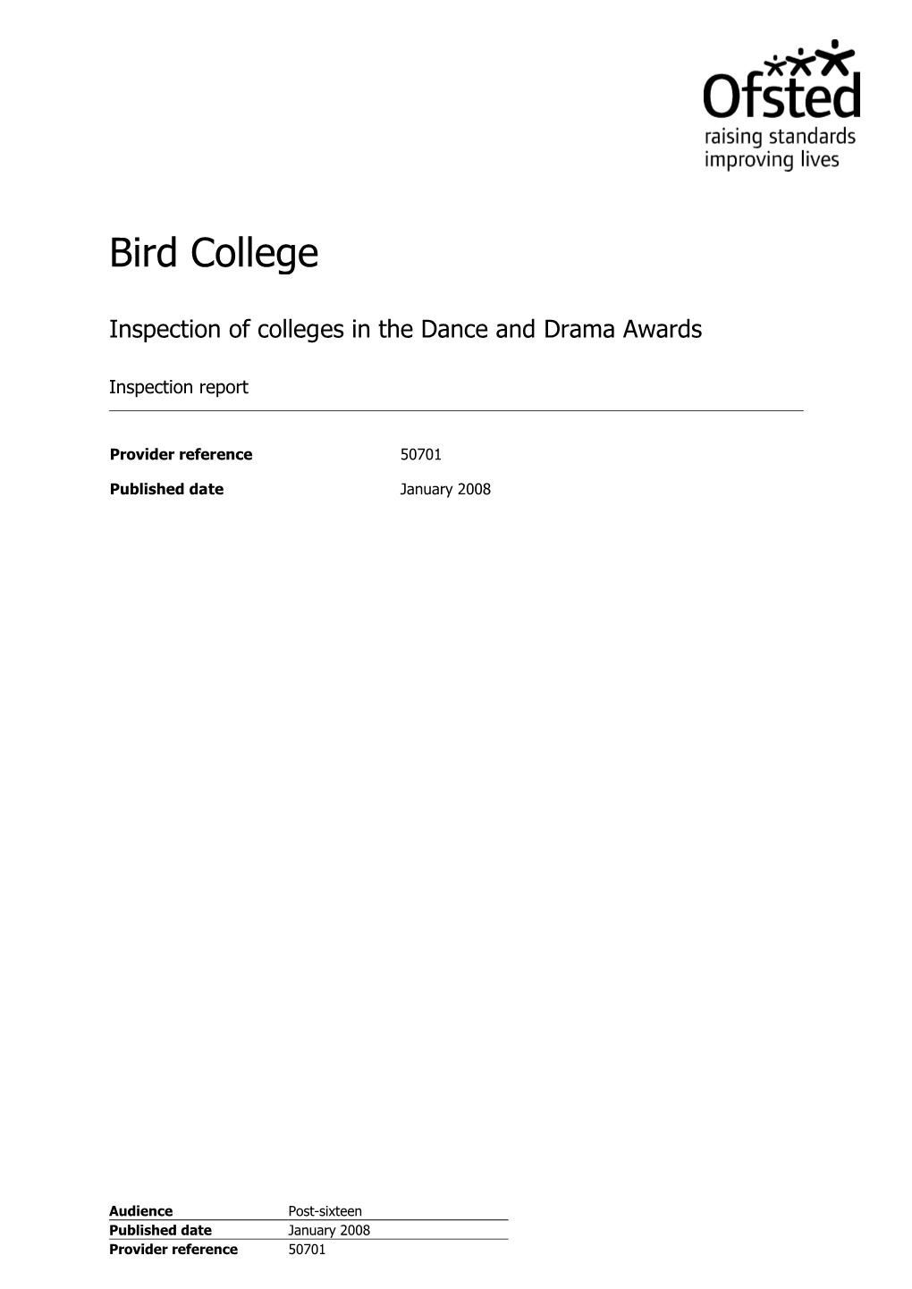 Bird College