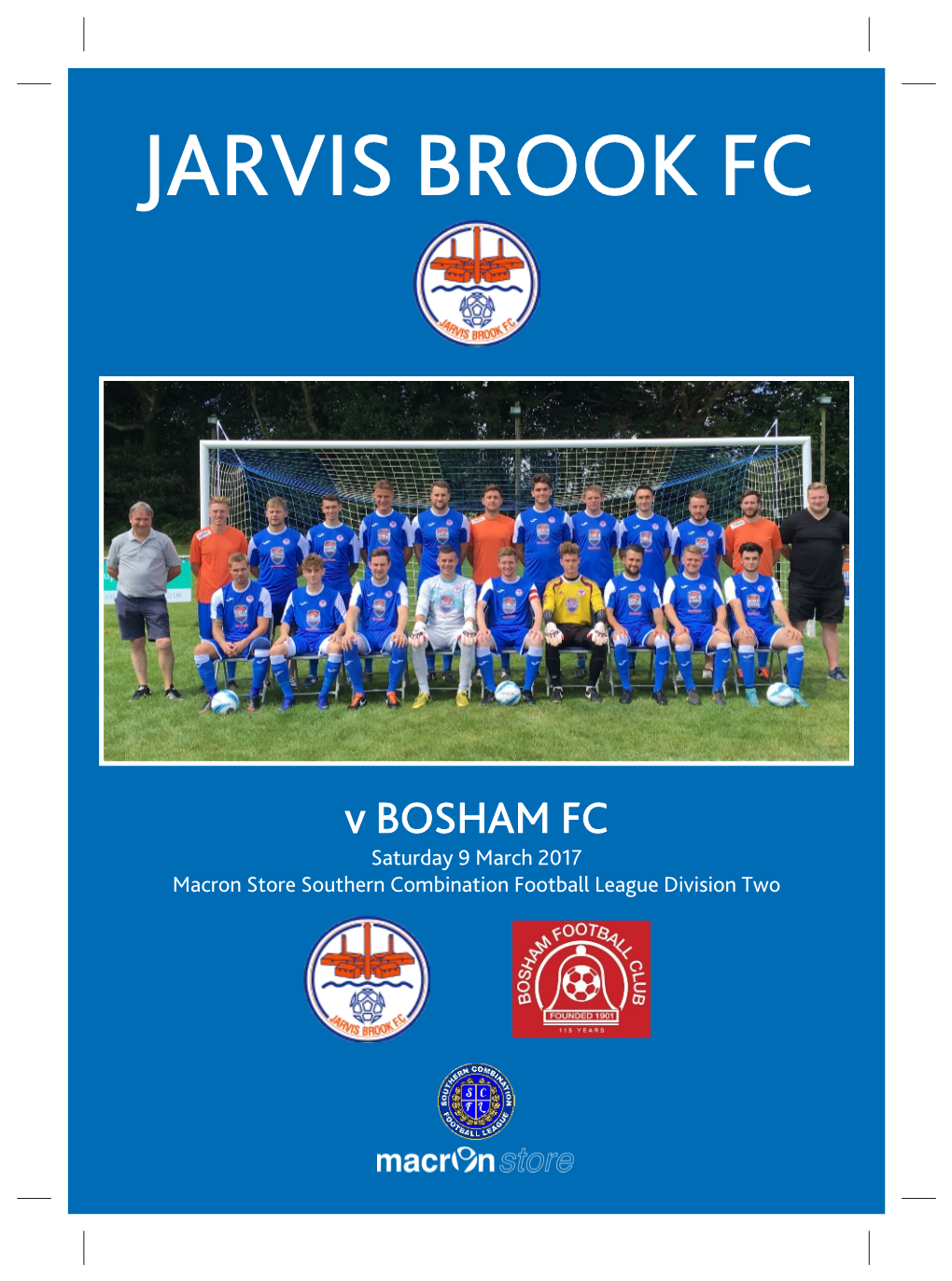 Jarvis Brook 2016-17