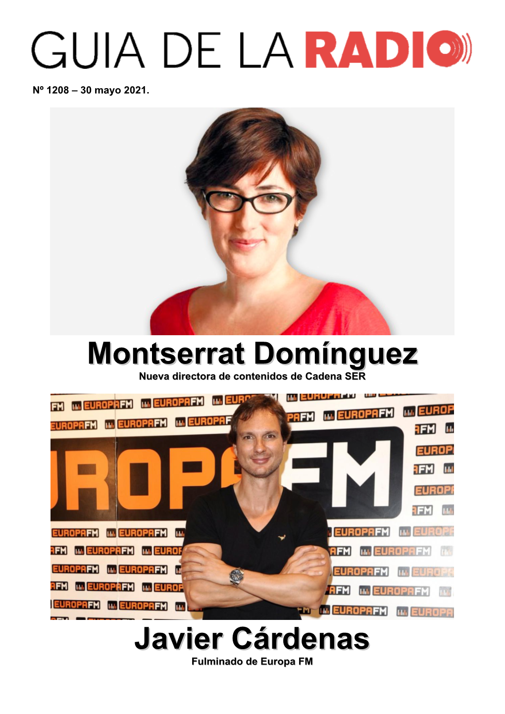 Montserrat Domínguez Javier Cárdenas