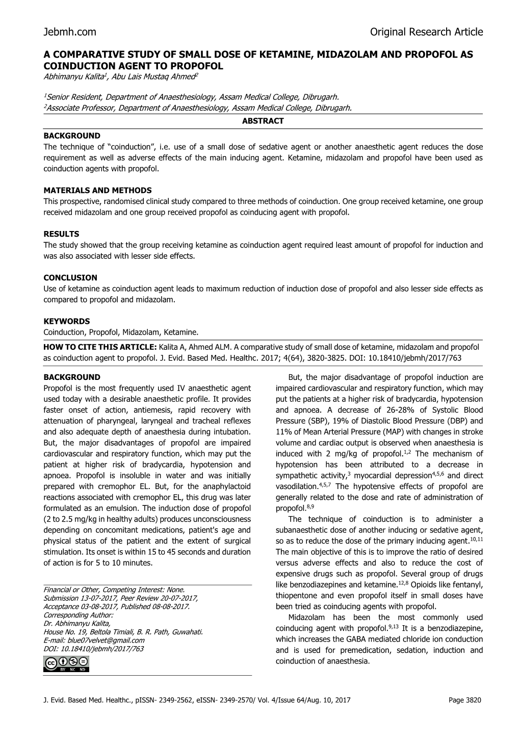 Jebmh.Com Original Research Article