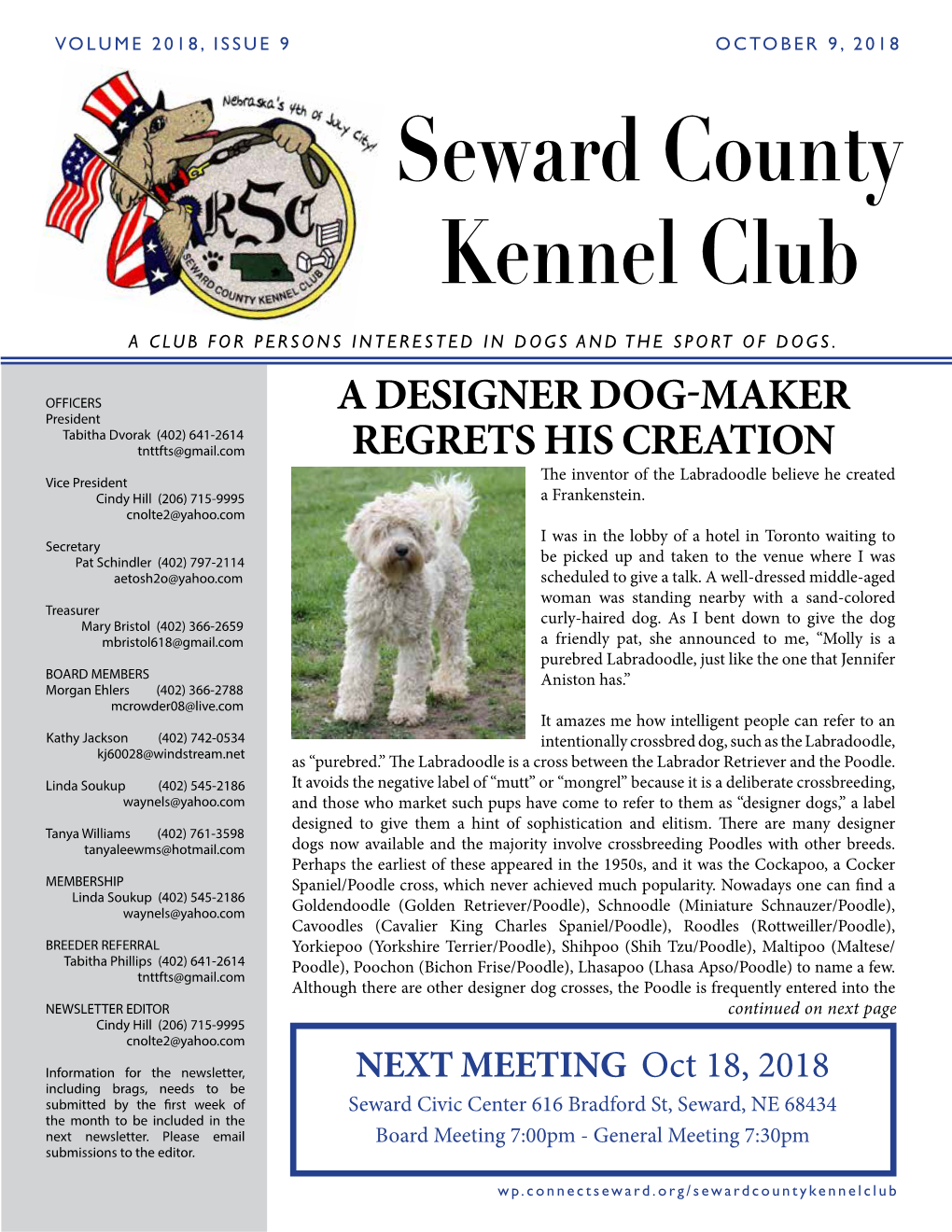 Seward County Kennel Club