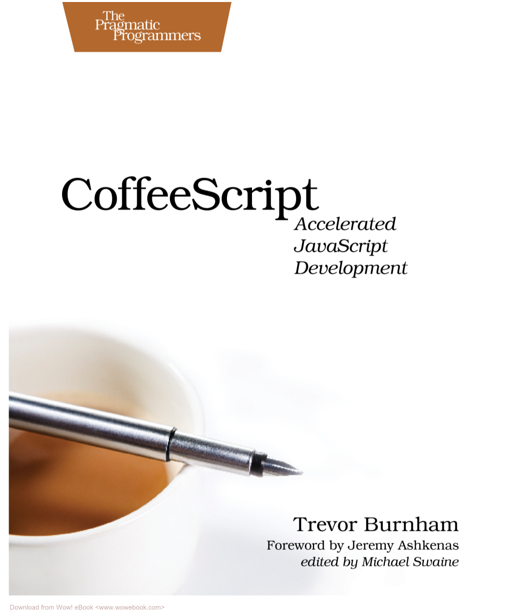 Coffeescript Accelerated Javascript Development.Pdf