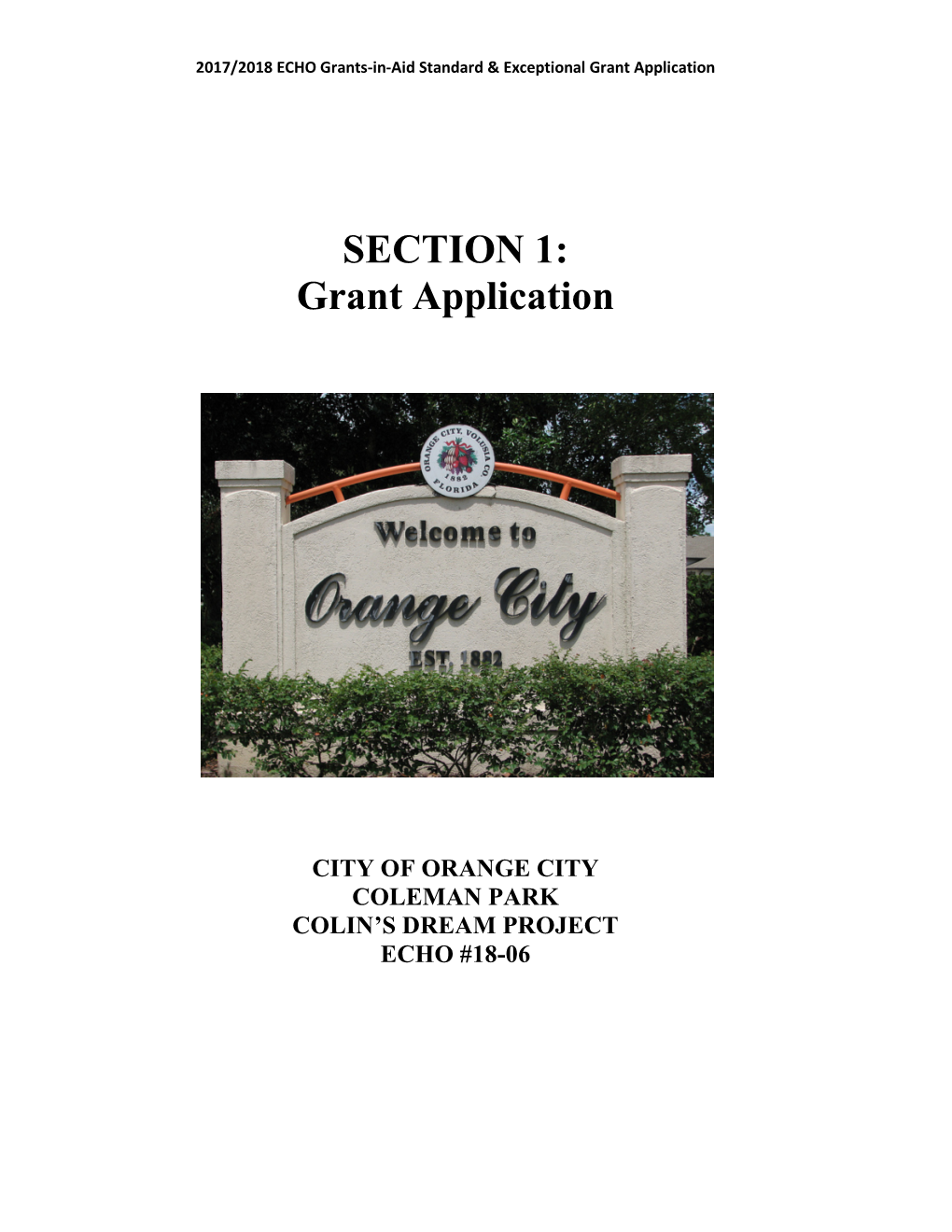 Grant Application