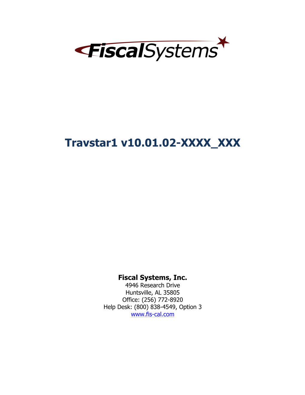 Travstar1 V10.01.02-XXXX XXX