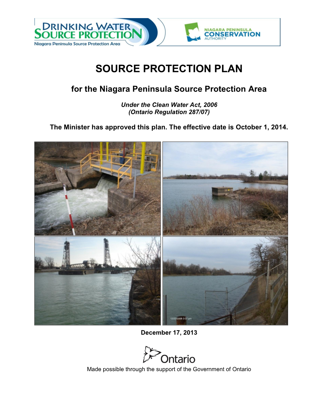 Source Protection Plan