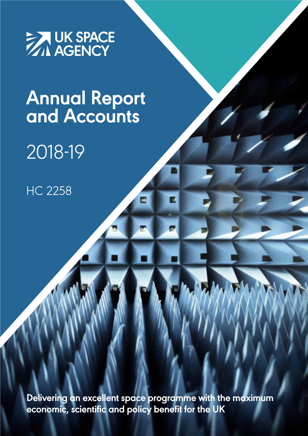 UK Space Agency Annual Report and Accounts 2018-19 HC2258