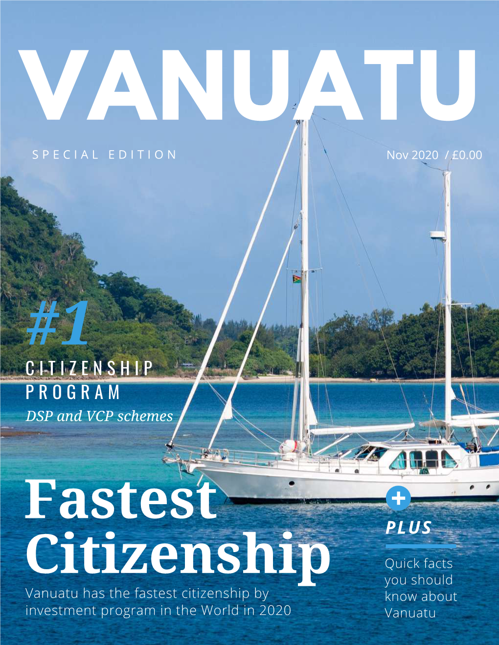 VANUATU S P E C I a L E D I T I O N Nov 2020 / £0.00