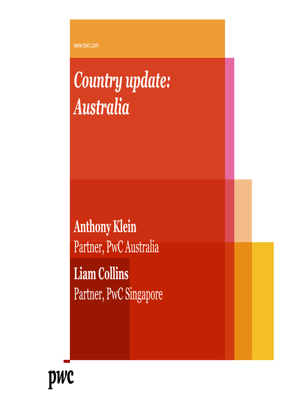 Country Update: Australia