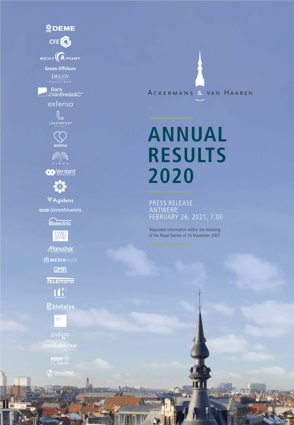 Annual Results 2020