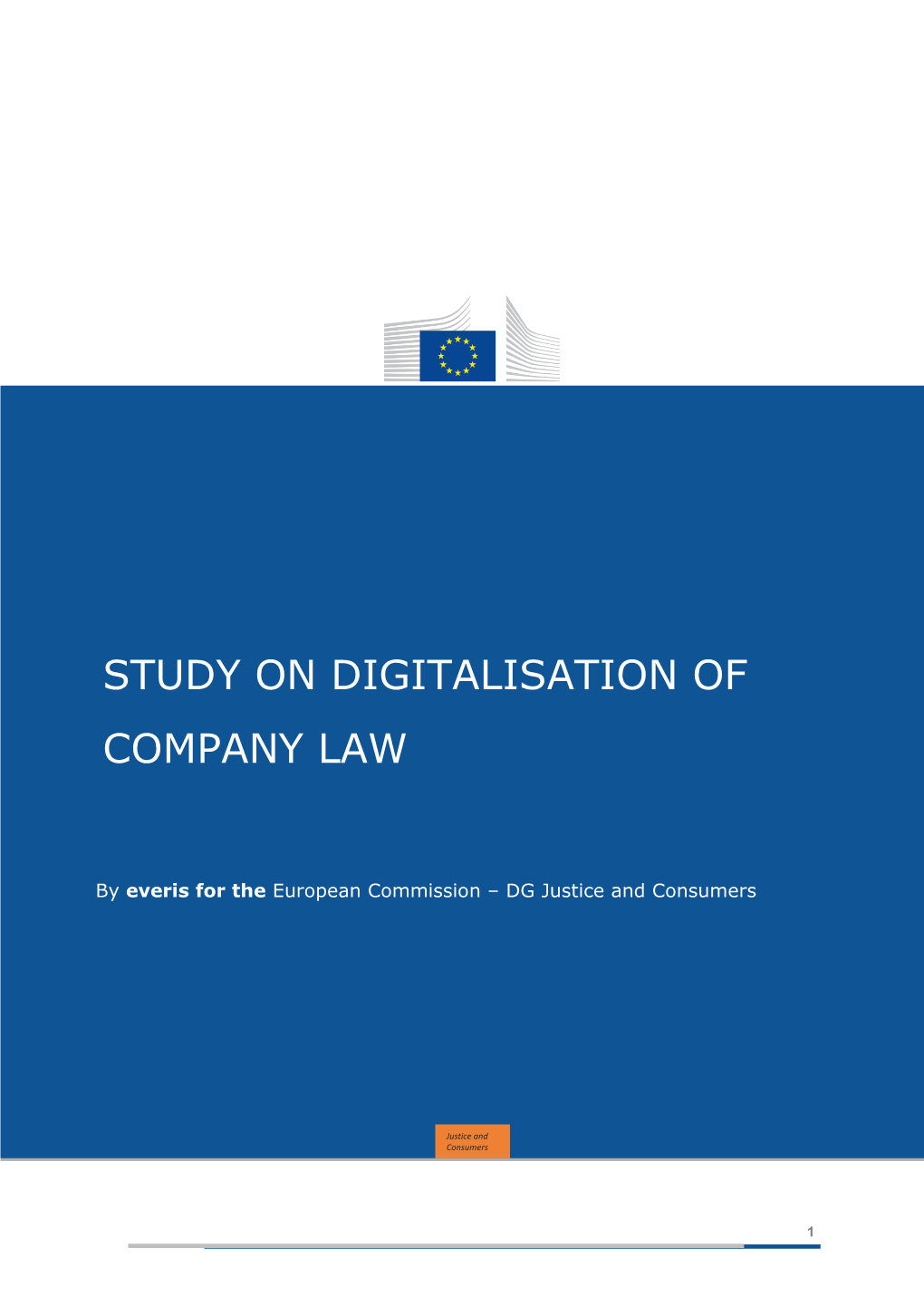 Study on Digitalisation of Company Law