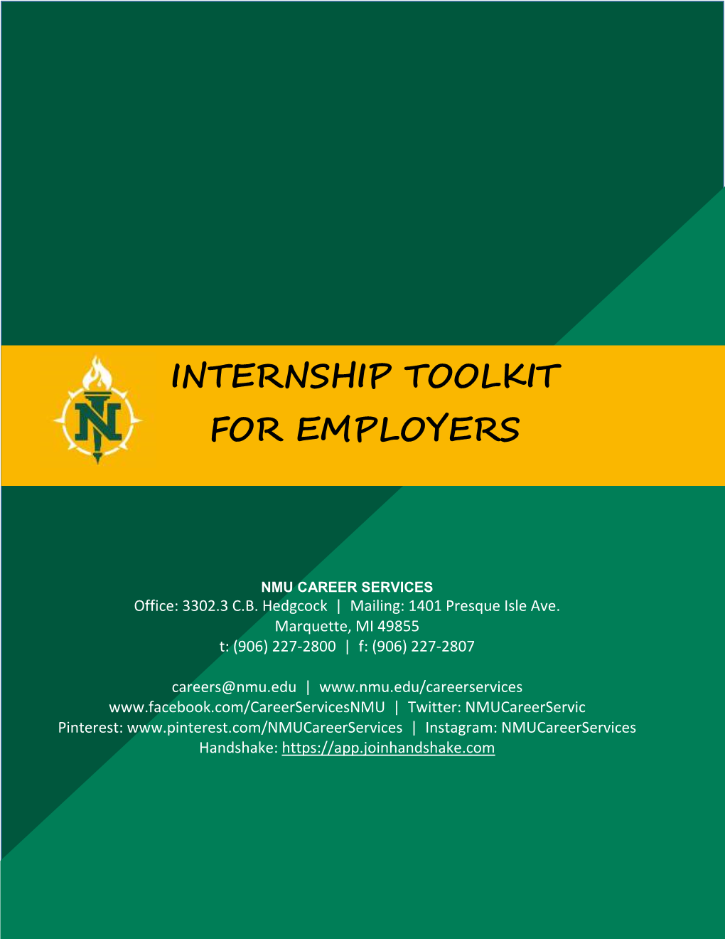 Internship Toolkit for Employers