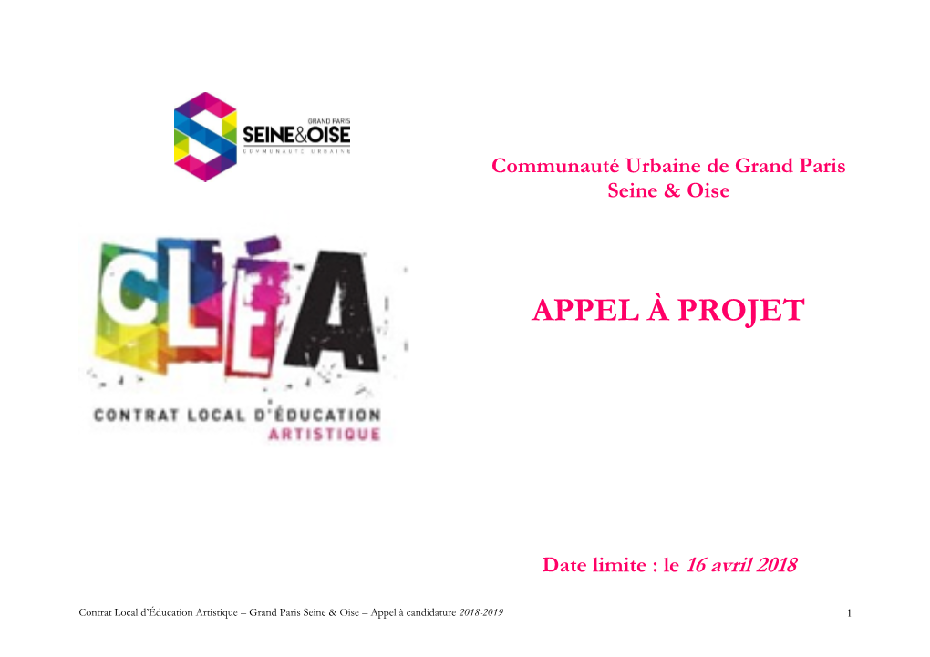 Appel À Projet