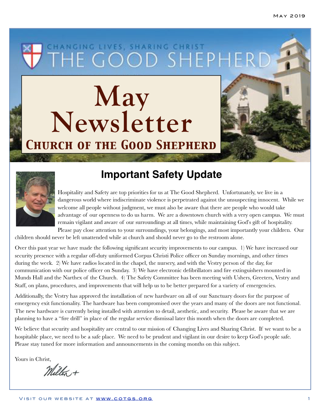 May 2019 Newsletter.Pages