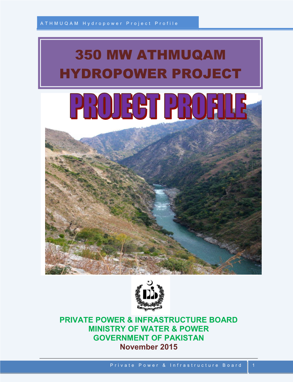 350Mw Athmuqam Hydropower Project