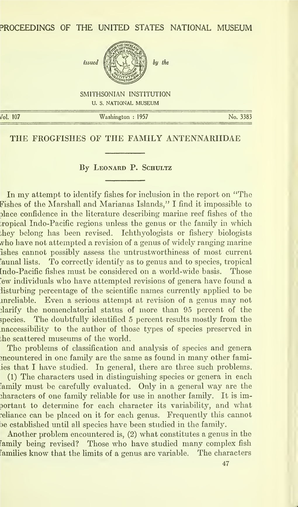 Proceedings of the United States National Museum