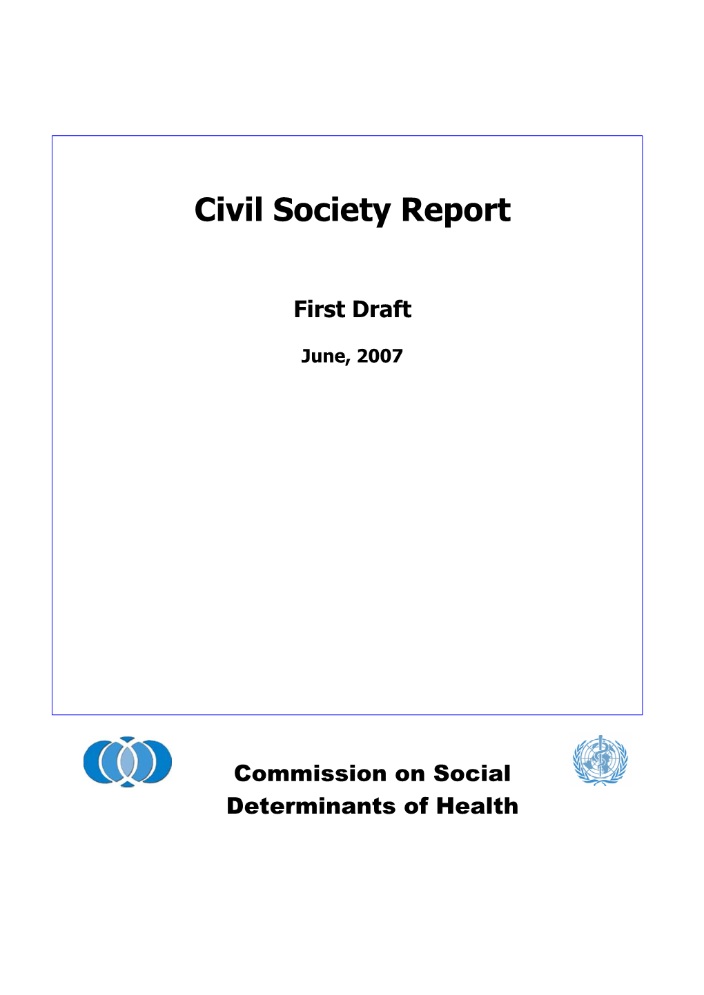 Civil Society Report