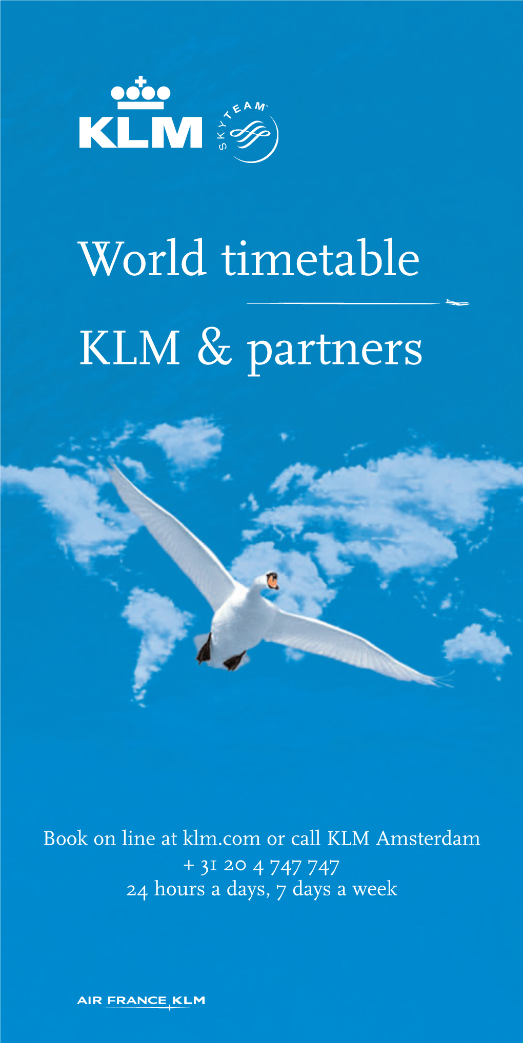 World Timetable KLM & Partners