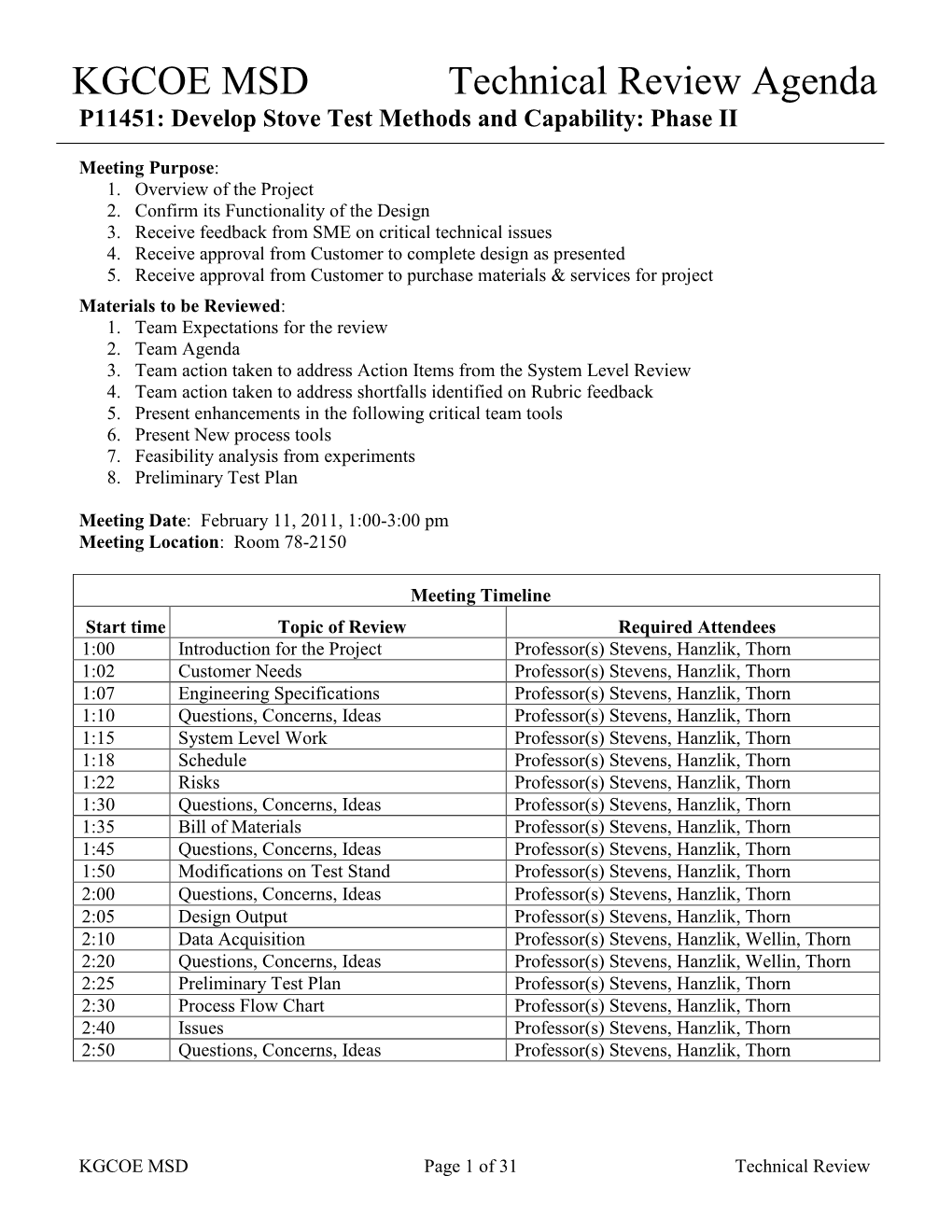 Senior Design Project Data Sheet