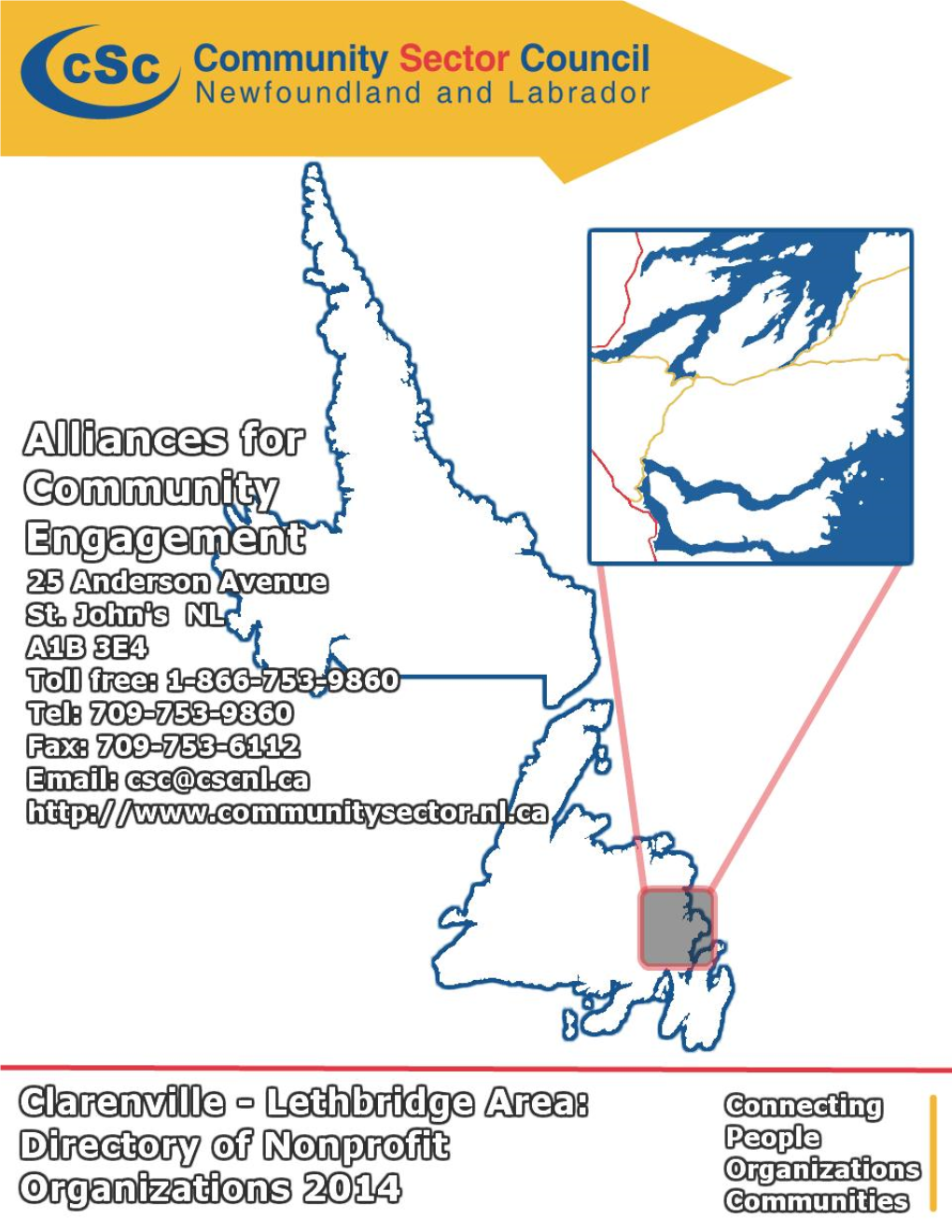 Alliances for Community Engagement (ACE) – Clarenville/Lethbridge Area Directory