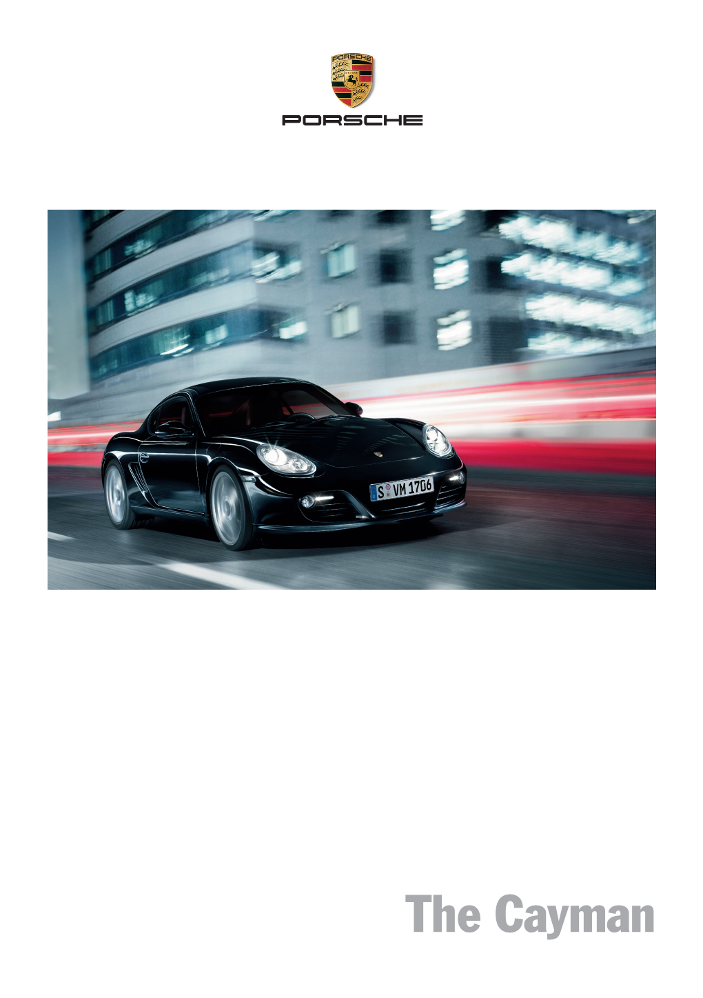 Brochure: Porsche 987.II Cayman