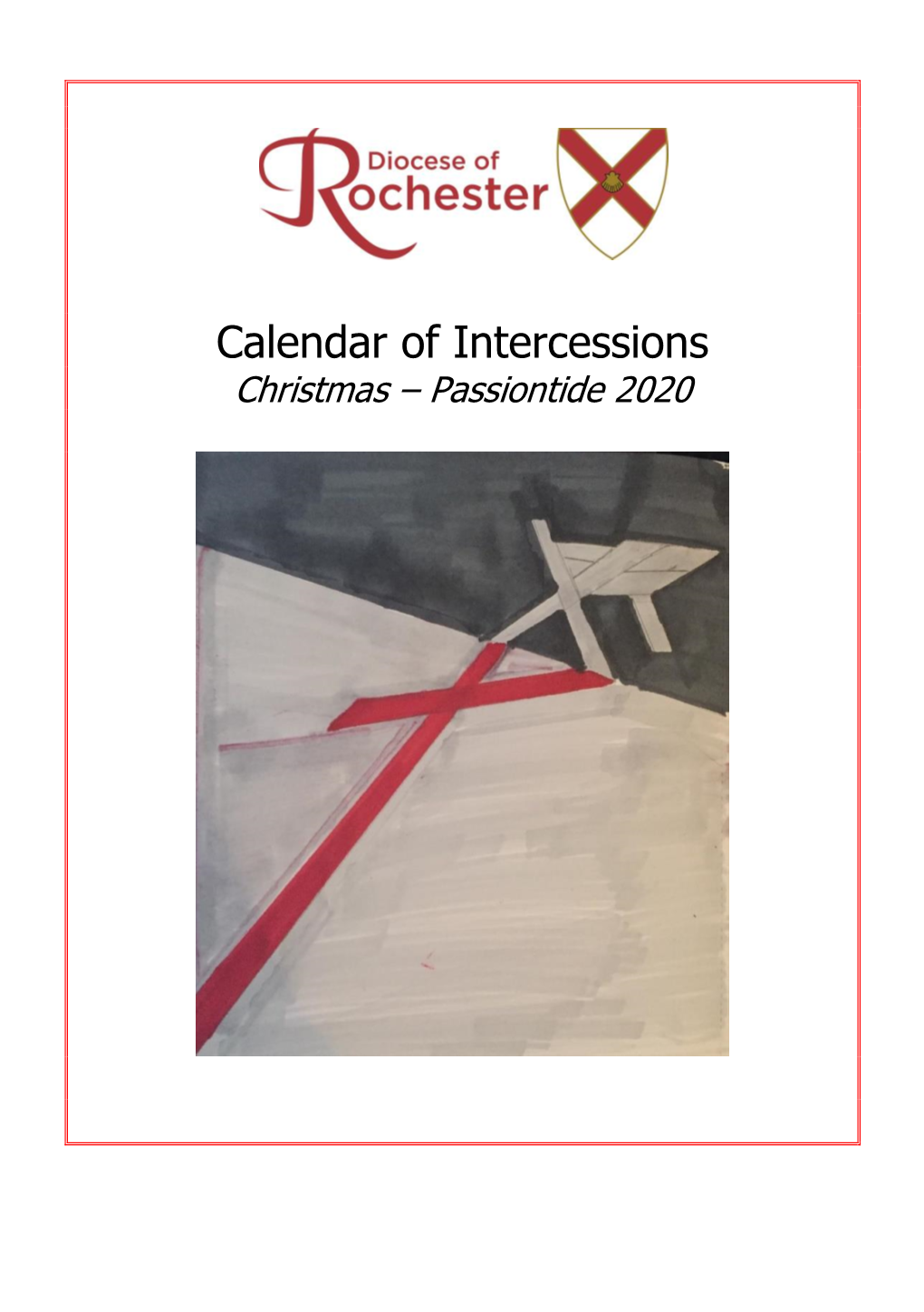 Calendar of Intercessions Christmas – Passiontide 2020