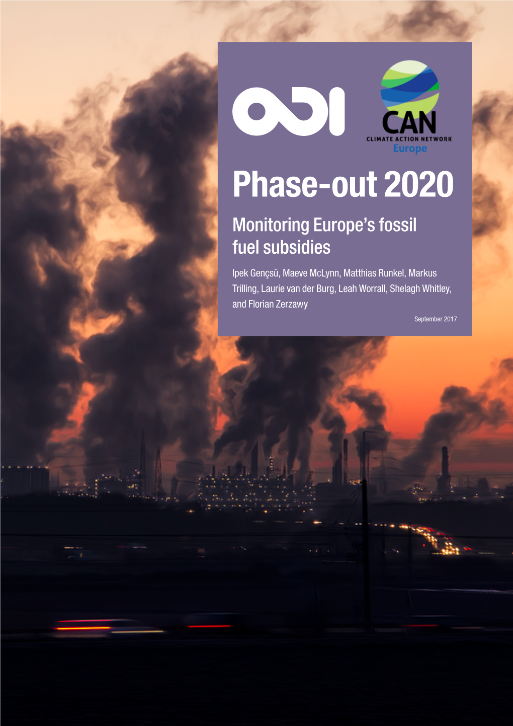 Phase-Out 2020: Monitoring Europe's Fossil Fuel Subsidies