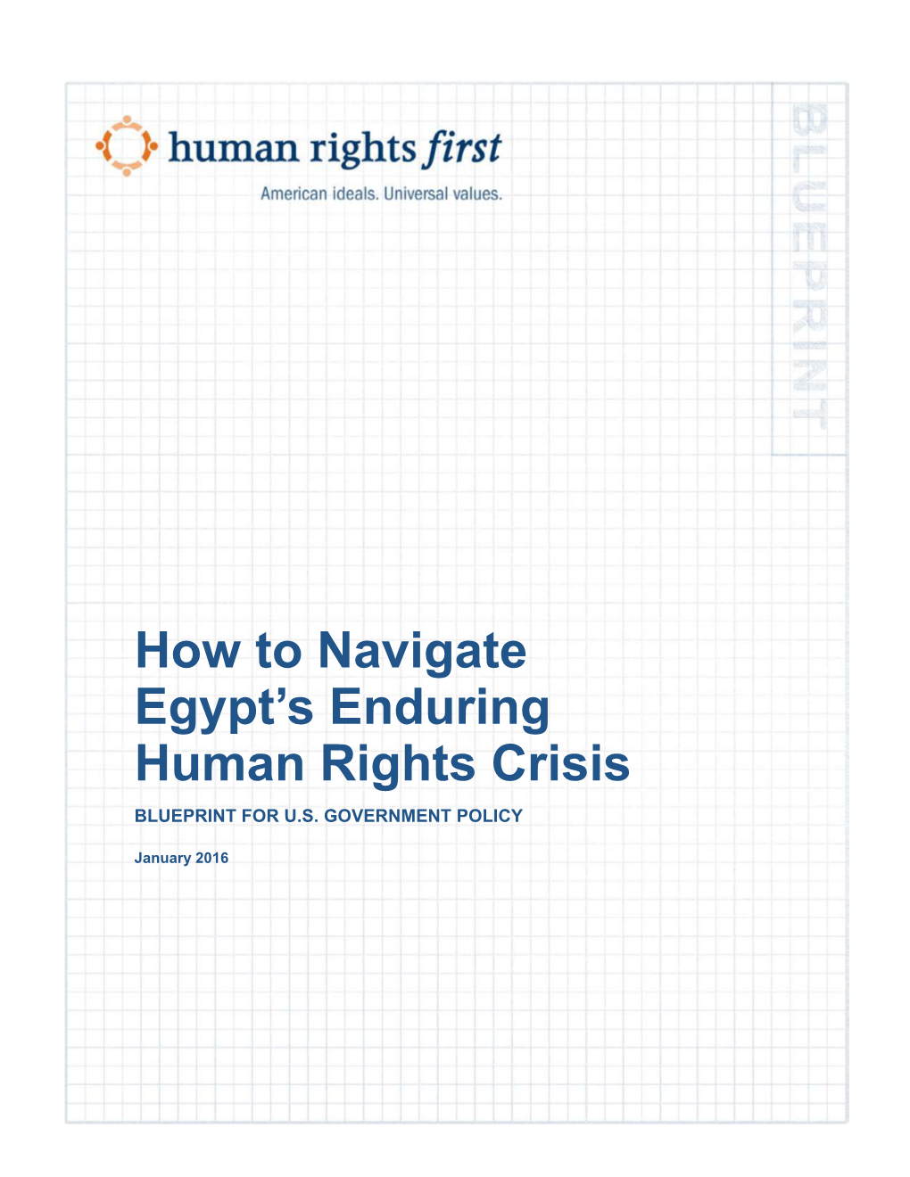 How to Navigate Egypt's Enduring Human Rights Crisis