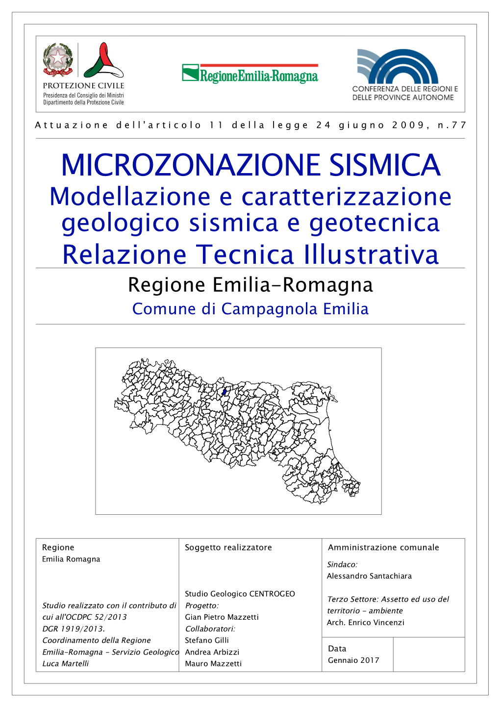 Microzonazione Sismica