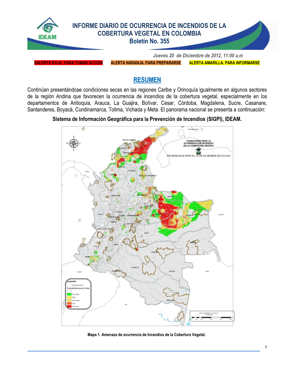 Servicio De Vigilancia Y Pronóstico De La