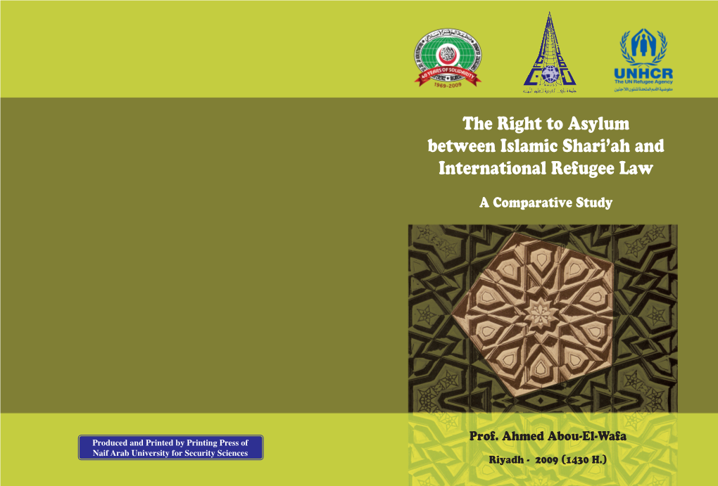 The Right to Asylum Between Islamic Shari'ah And