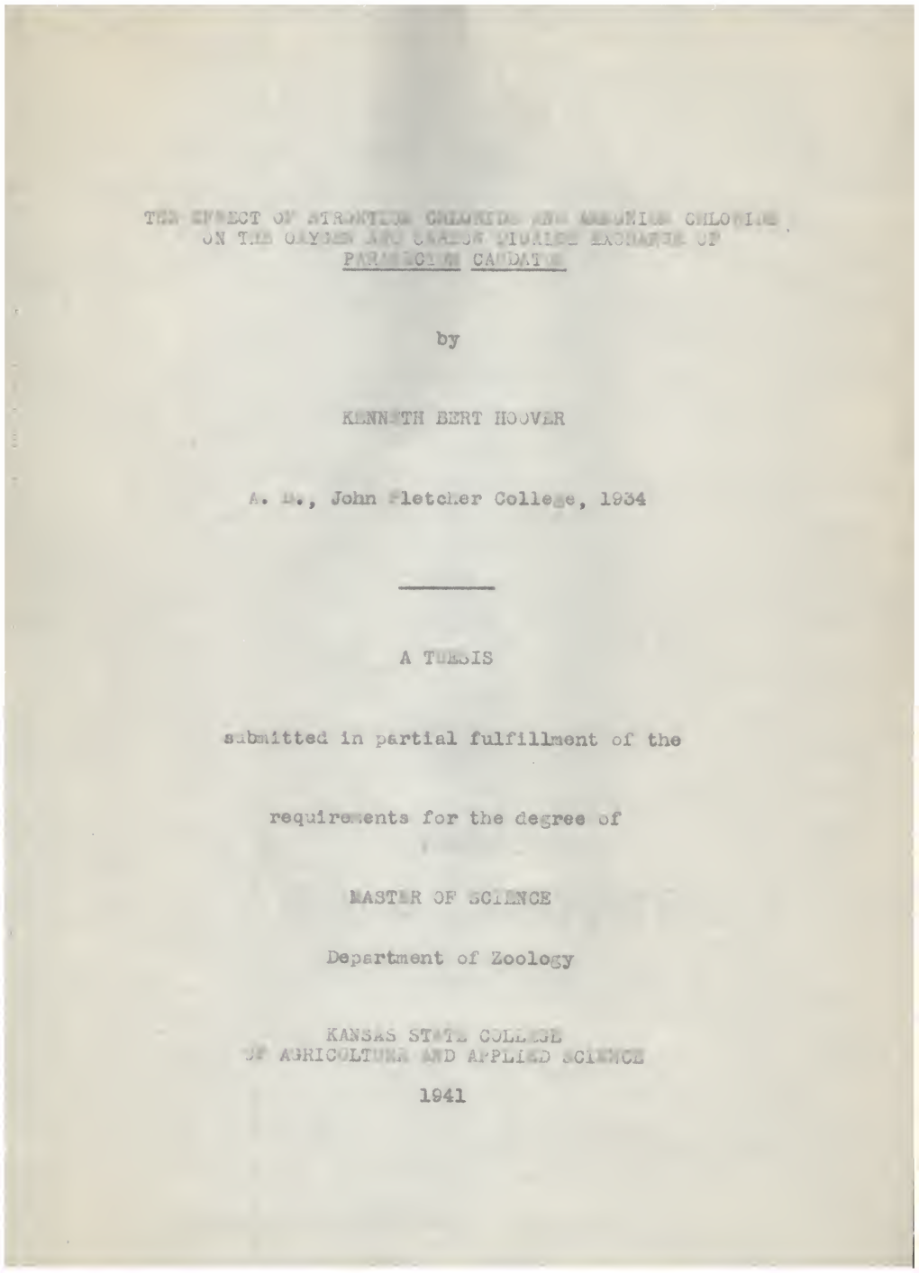 Effect of Strontium Chloride and Ammonium Chloride on The