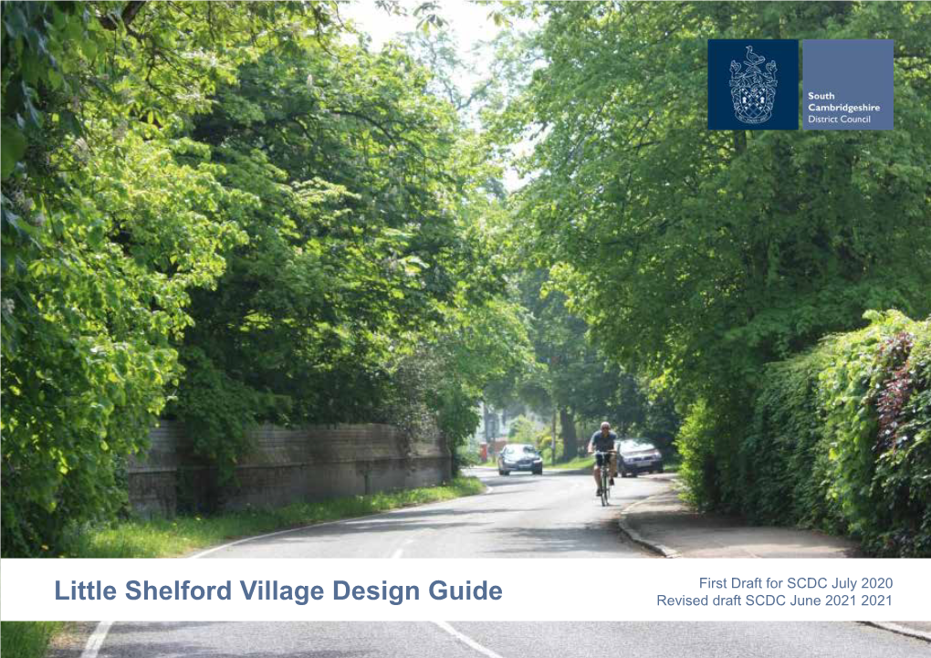 Little Shelford Village Design Guide Revised Draft SCDC June 2021 2021