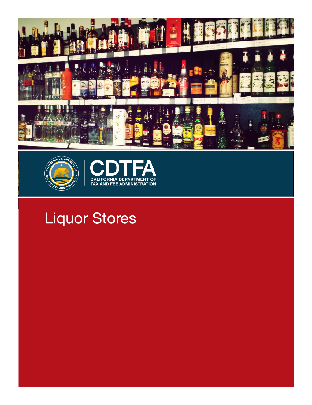 Publication 24, Liquor Stores