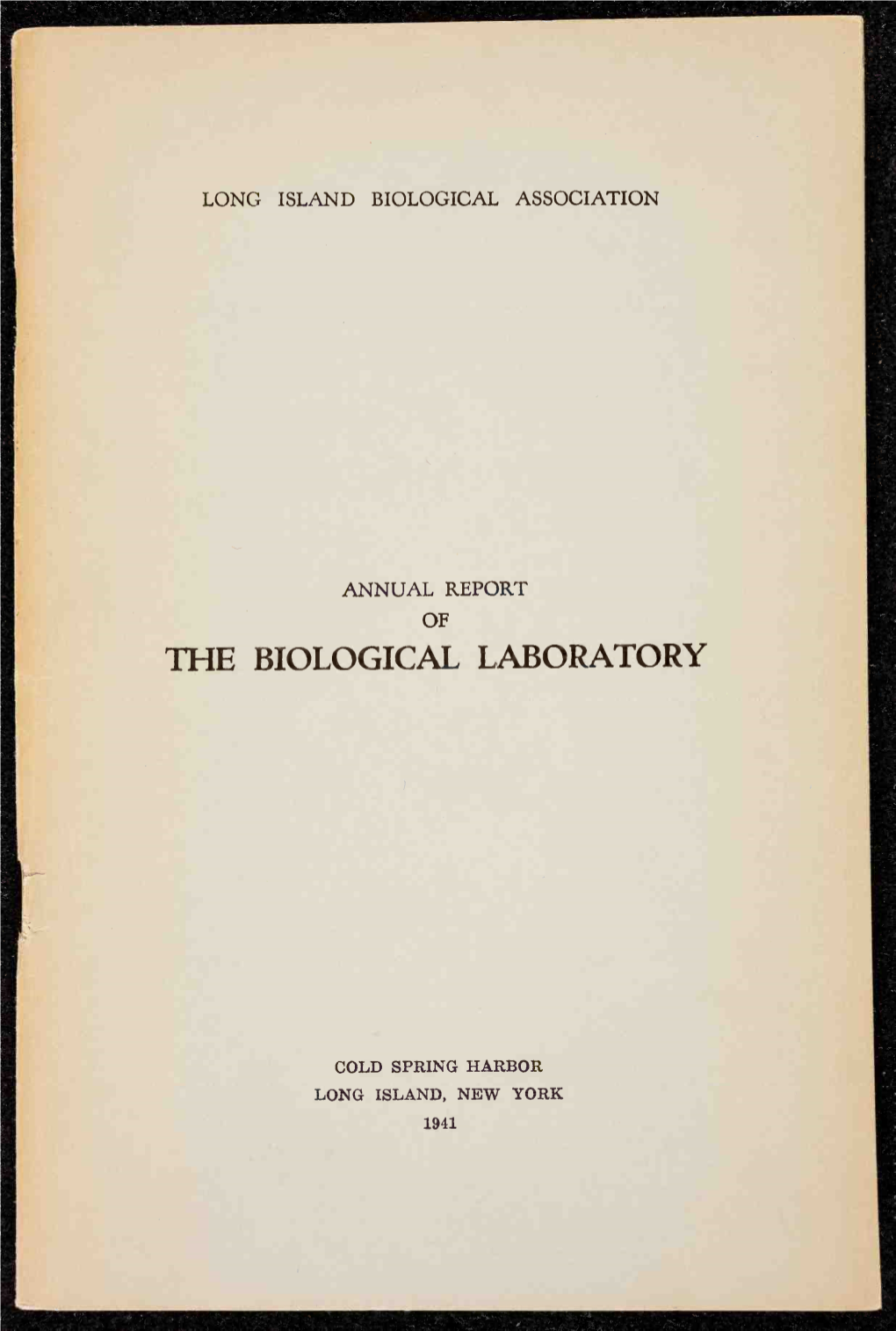 The Biological Laboratory