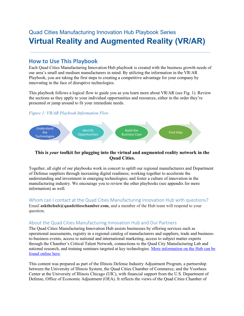 Virtual Reality and Augmented Reality (VR/AR)