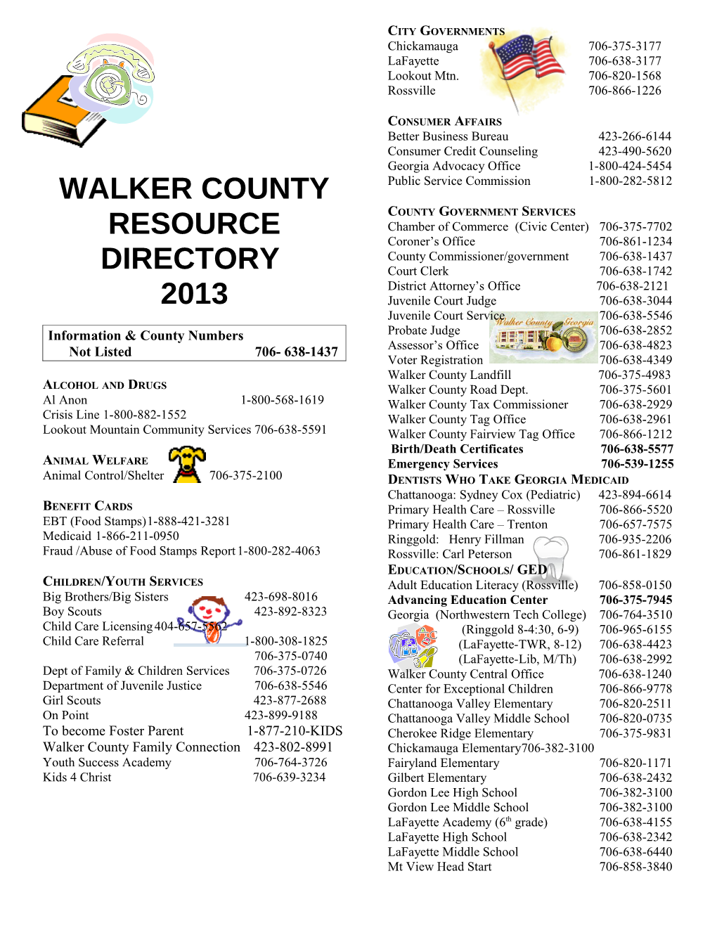 Information & County Numbers