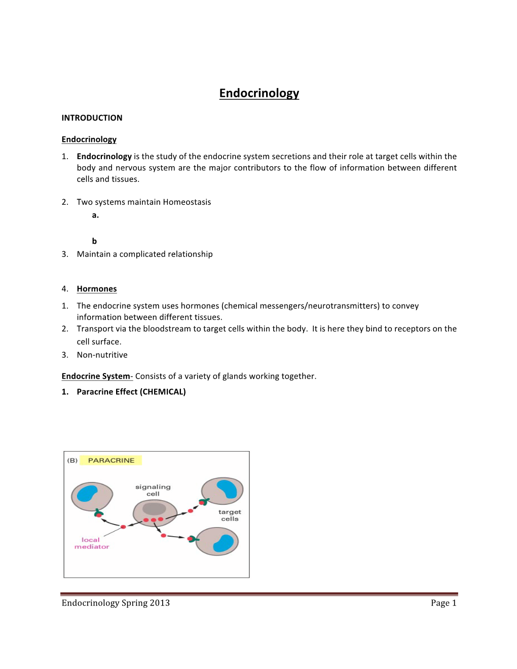 Endocrinology