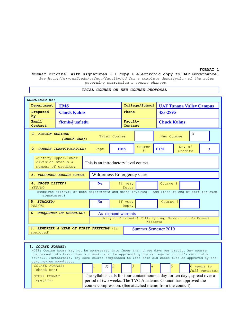 FORMAT 1B - Submit Original with Signatures Only s1