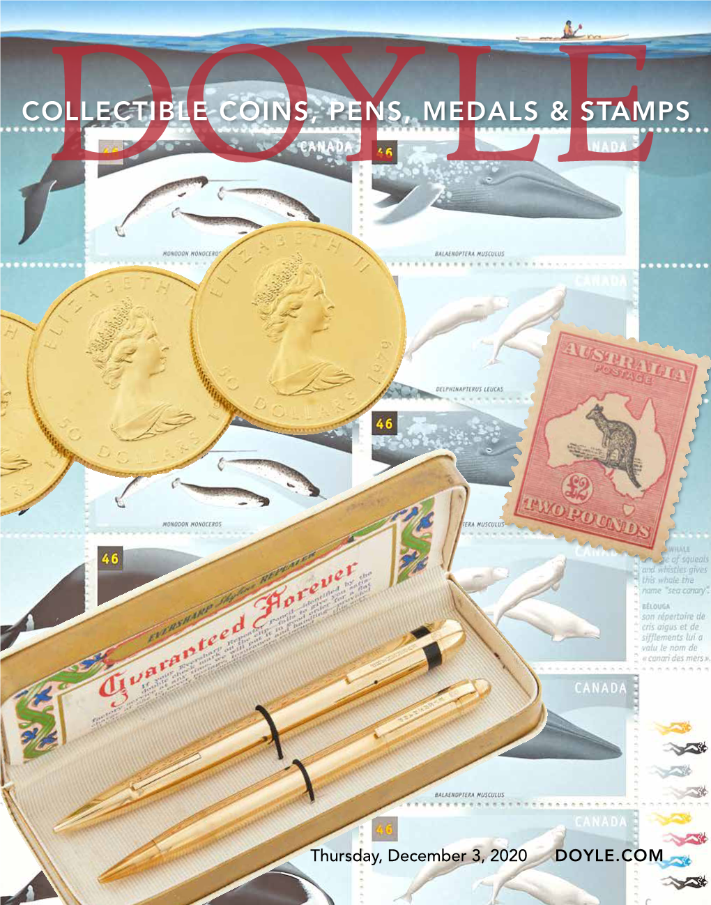 Collectible Coins, Pens, Medals & Stamps