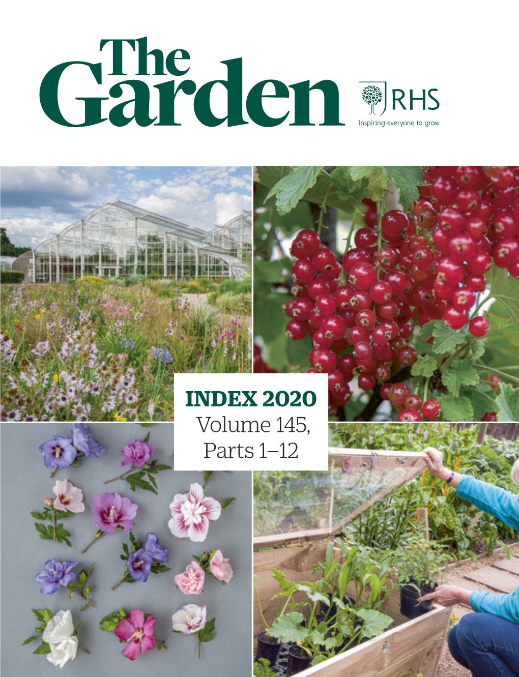 RHS the Garden Magazine Index 2020