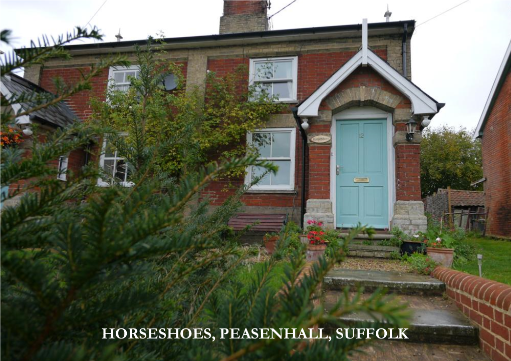 Horseshoes, Peasenhall, Suffolk