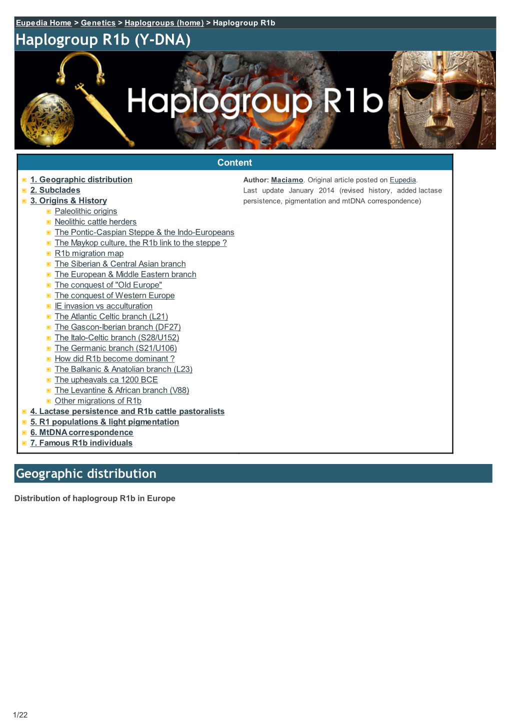 Haplogroup R1b (Y-DNA)