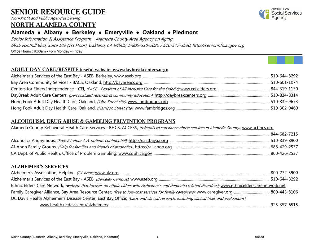 Senior Resource Guide