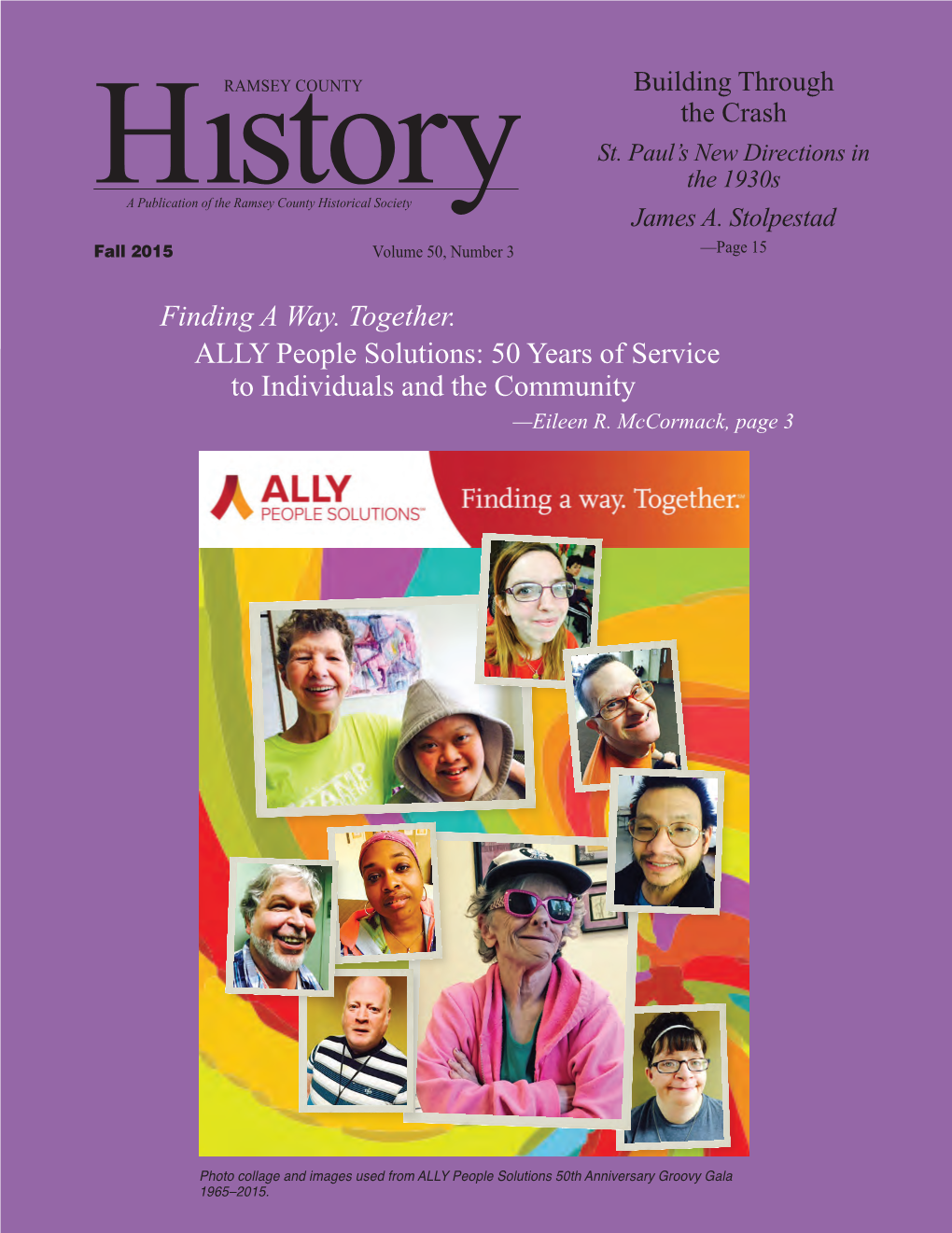 ALLY People Solutions: 50 Years of Service to Individuals and the Community —Eileen R