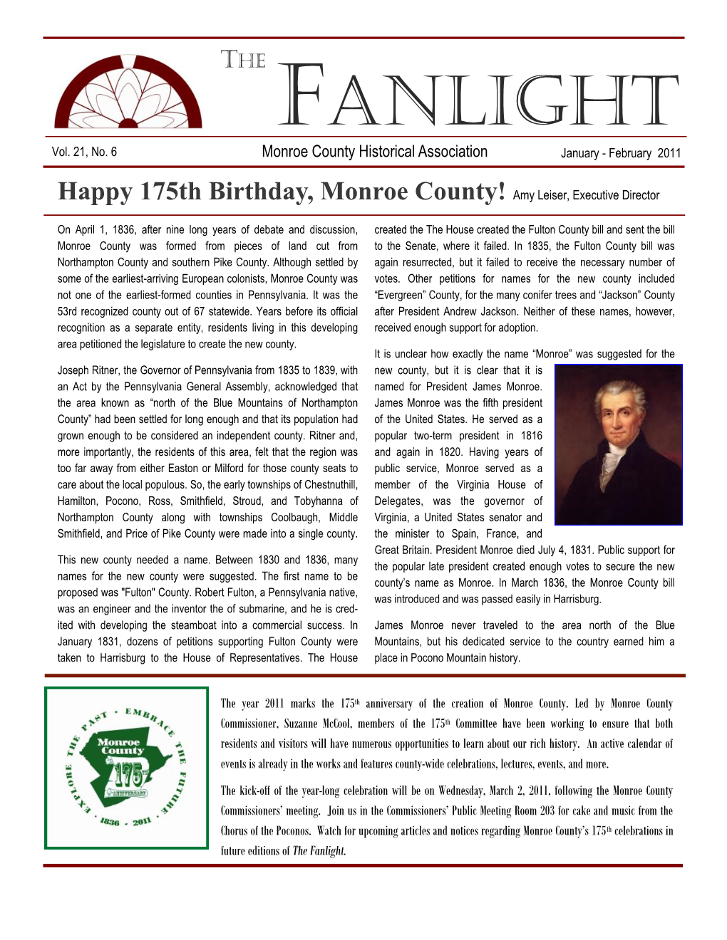 The Fanlight | January-February 2011