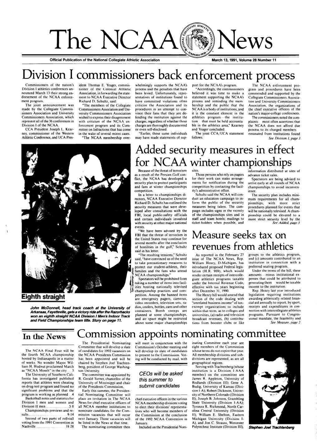 The NCAA News, Rep