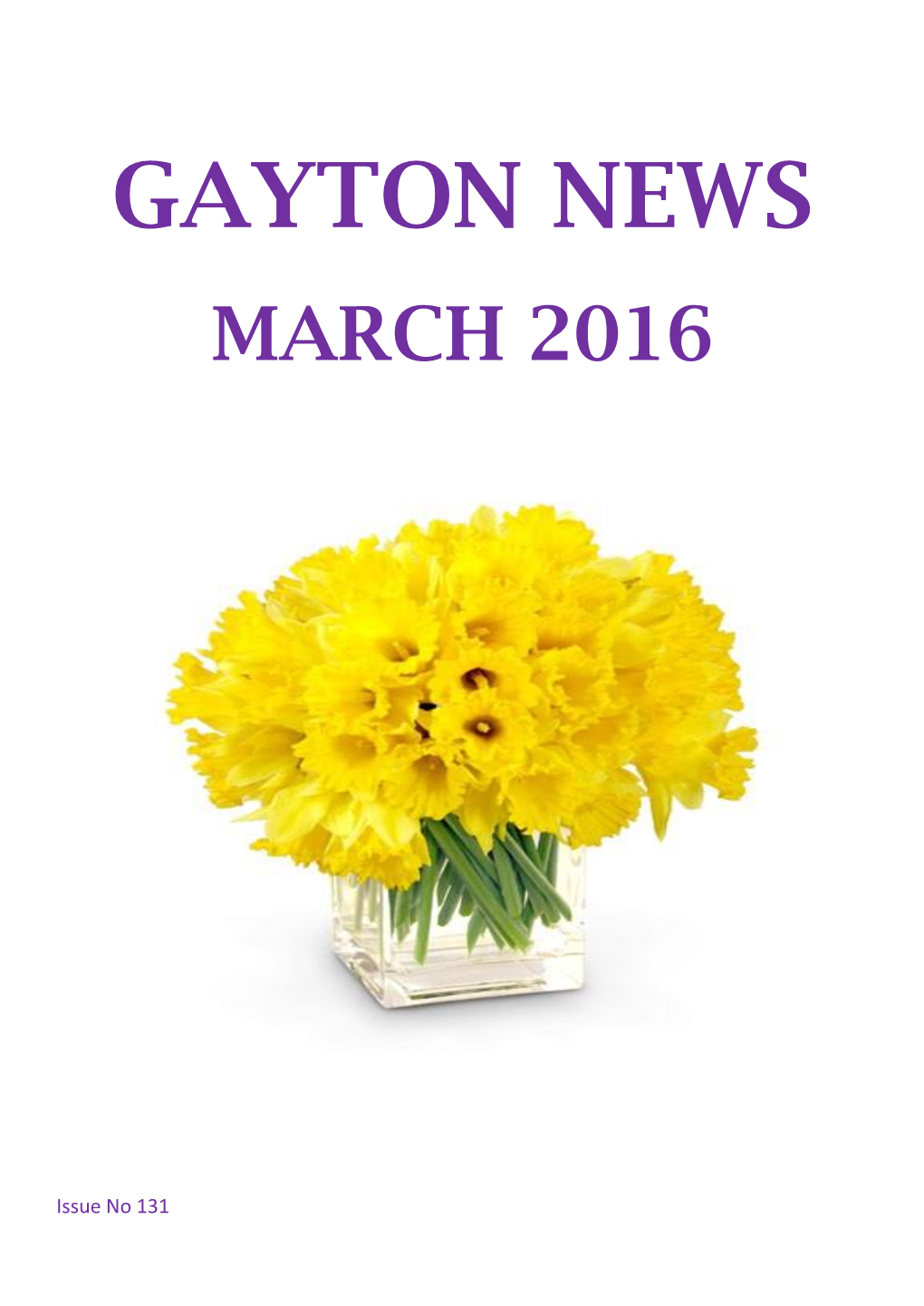 Gayton News March 2016